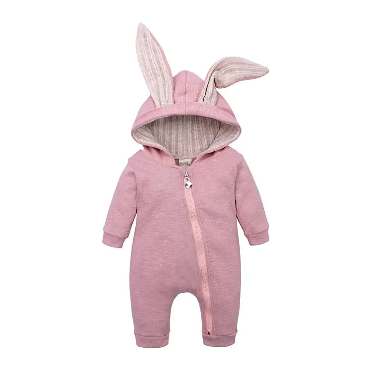 Bunny Hoodie Romper