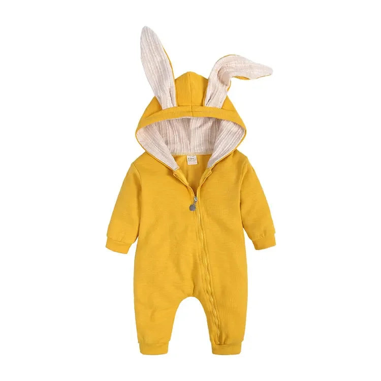 Bunny Hoodie Romper