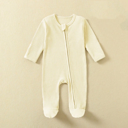 Crosby Waffle Knit Henry Romper