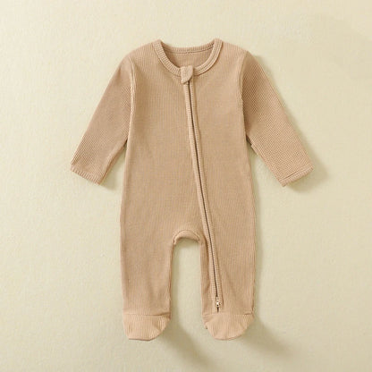 Crosby Waffle Knit Henry Romper